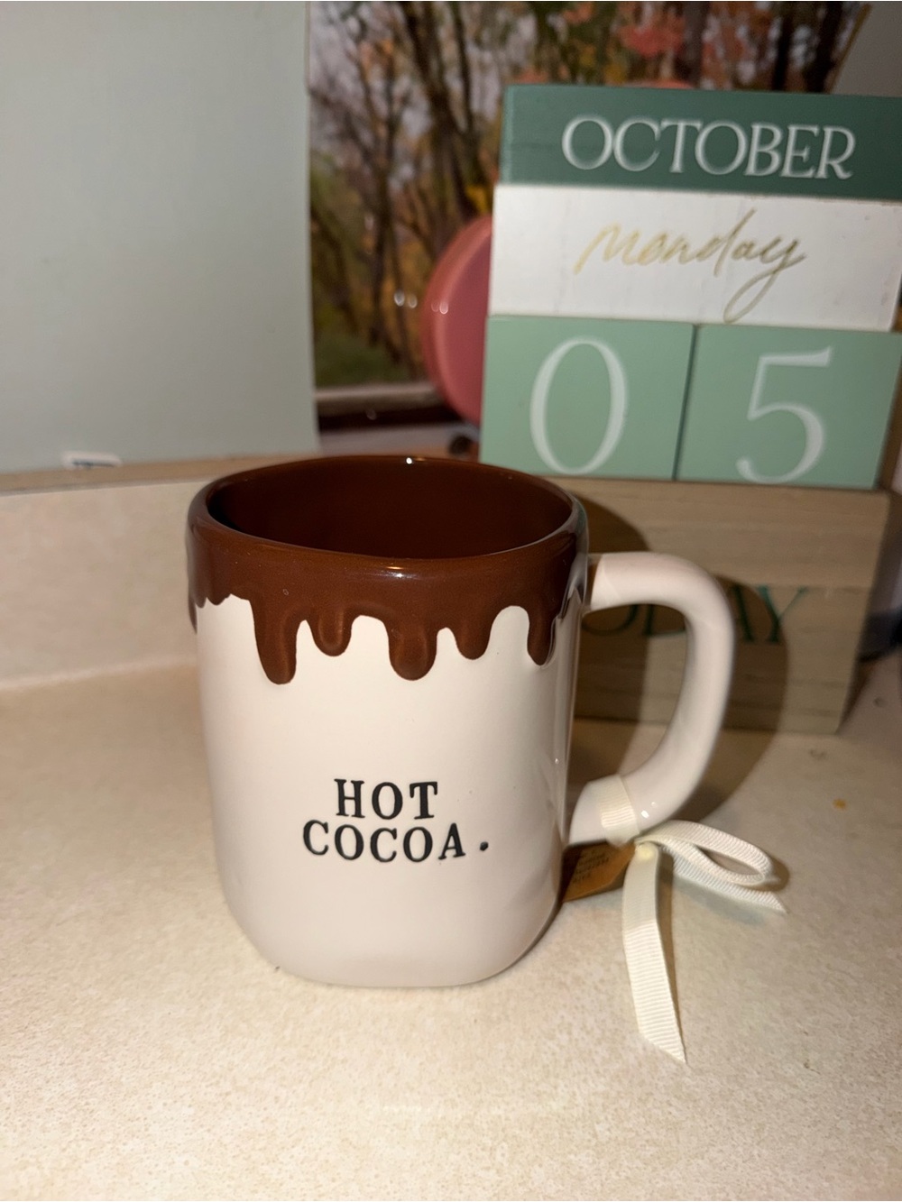Rae dunn hot cocoa mug